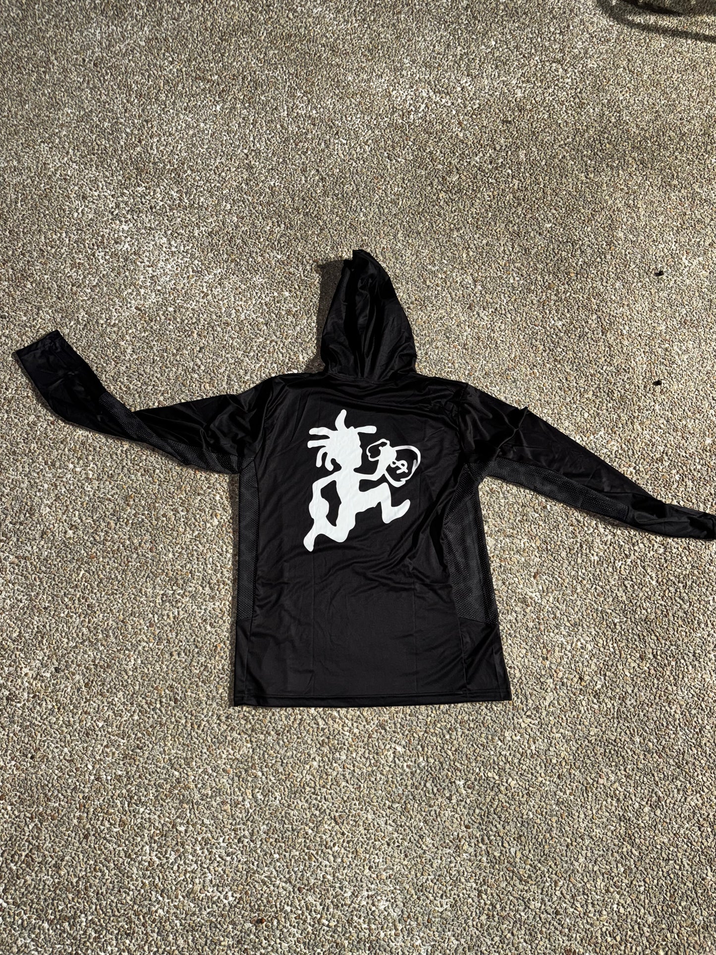 Black swimming shirt