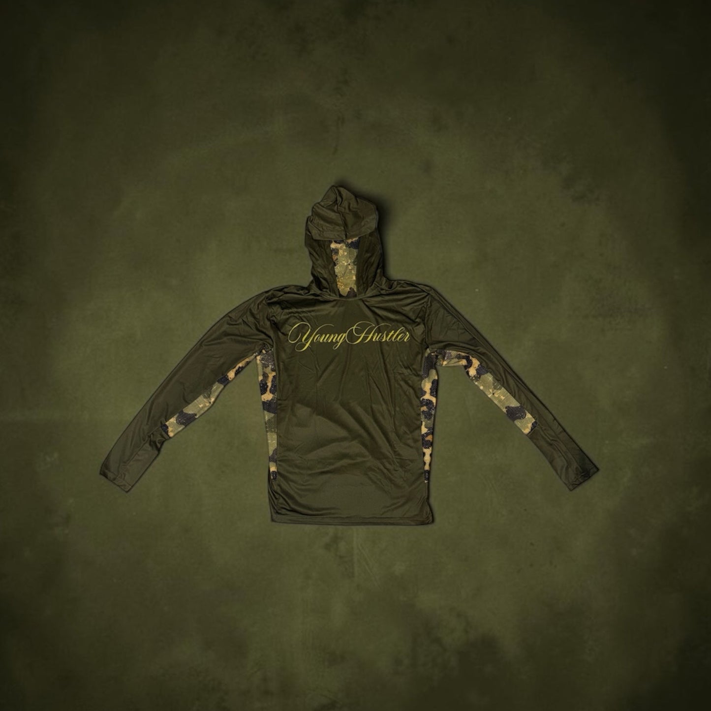 Green swimming shirt